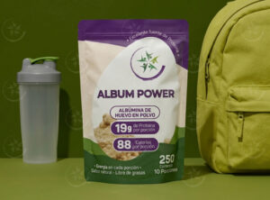 AlbumPower: proteína de clara de huevo en polvo